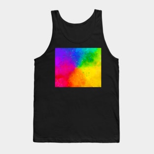 Painted Color Wheel Tank Top